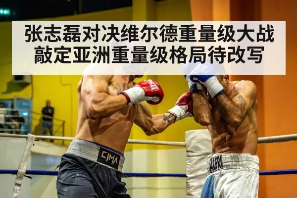 heavyweight boxer punching